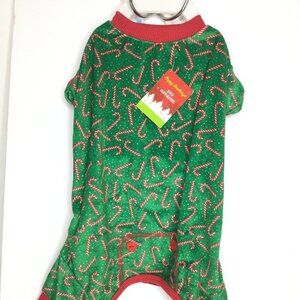 Pet‎ Apparel Reindeer Holiday Pajamas Size Medium